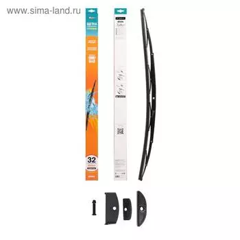 Щетка стеклоочистителя 800 мм, 32", каркасная грузовая