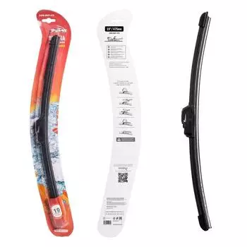 Щетка стеклоочистителя AIRLINE 19"/ 475 мм бескаркасная, крючок