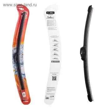 Щетка стеклоочистителя AIRLINE 24"/ 600 мм бескаркасная, крючок