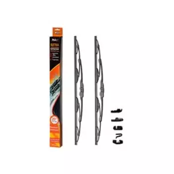 Щетка стеклоочистителя Airline AWB-K-510K, 20", 510 мм, каркасная, 4 адаптера, 2 шт