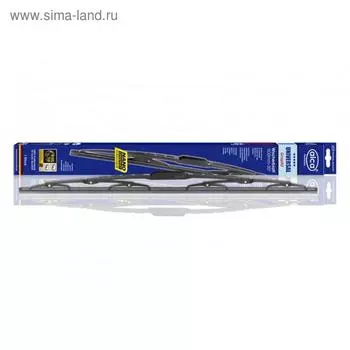 Щетка стеклоочистителя ALCA UNIVERSAL Graphit 16"/ 400 мм каркасная, крючок
