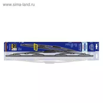 Щетка стеклоочистителя ALCA UNIVERSAL Graphit 18"/ 450 мм каркасная, крючок