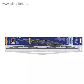 Щетка стеклоочистителя ALCA UNIVERSAL Graphit 19"/ 480 мм каркасная, крючок