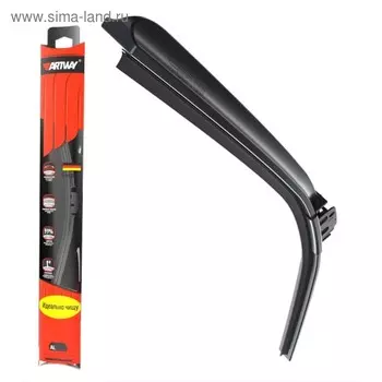 Щетка стеклоочистителя ARTWAY AL-500, 20"/ 500 мм, бескаркасная, 8 адаптеров