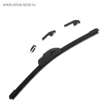 Щётка стеклоочистителя Azard Zebra, 14"/ 360 мм, бескаркасная, 4 адаптера