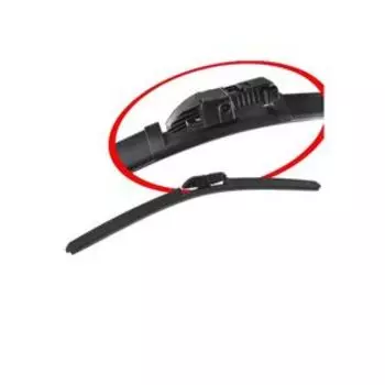 Щетка стеклоочистителя бескаркасная, 65 см,26" SKYWAY, 1 шт универсальный адаптер