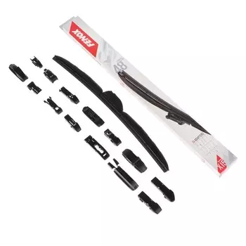 Щетка стеклоочистителя FENOX, 19"/480 мм, гибридная, крепления 15 в 1, WB48240