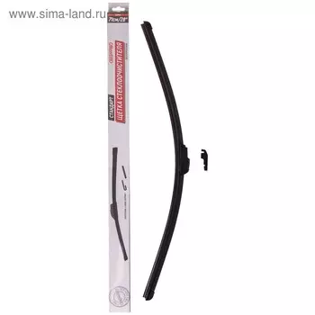 Щетка стеклоочистителя Skyway стандарт, 28"/ 700 мм, бескаркасная, 1 адаптер