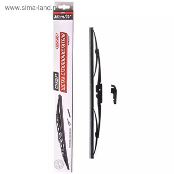 Щетка стеклоочистителя SKYWAY стандарт, 36 см, 14", каркасная