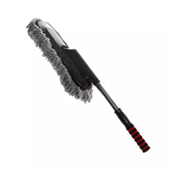 Щетка TORSO для удаления пыли, телескопическая, 62-85 см, микрофибра