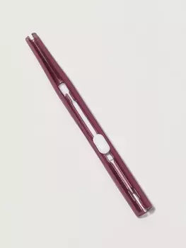 Щеточка для бровей и ресниц, 2в1, 7 см, МИКС