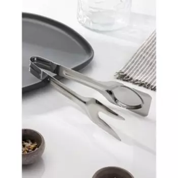 Щипцы для барбекю, сварные, цвет серебряный