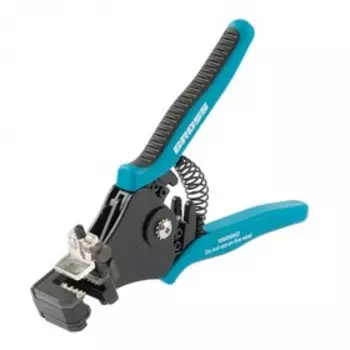 Щипцы для зачистки электропроводов Gross 17721, авторазжим, многожильный, ограничитель длины