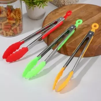 Щипцы универсальные для гарнира Доляна «Лист», h=28 см, миксы