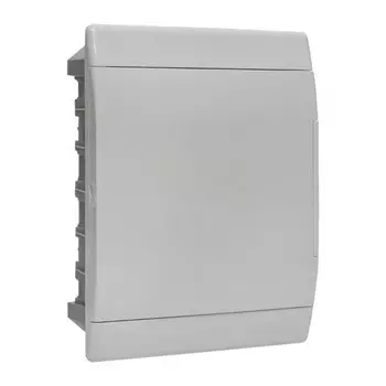 Щит ЩРВ-П-24 IP41 бел. дверца (пром. упак.) Basic EKF pb-v-24w-bas