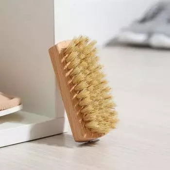 Щётка для обуви SAVANNA, 103,5 см, 59 пучков, натуральный волос