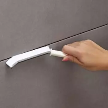 Щётка для труднодоступных мест Доляна, 232 см, белая