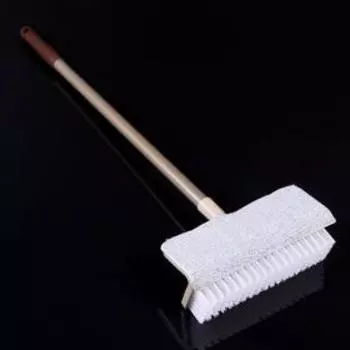 Щётка для подметания пола Доляна, 2 в 1, 237,777 см, окрашенный черенок