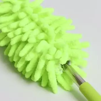 Щётка для уборки Доляна, телескопическая ручка 26-75 см, серая