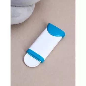 Щётка для удаления шерсти и волос с одежды и мебели, 13,563 см, цвет синий