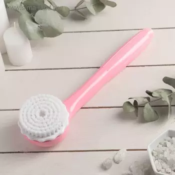 Щётка массажная-насадка для душа, цвет МИКС