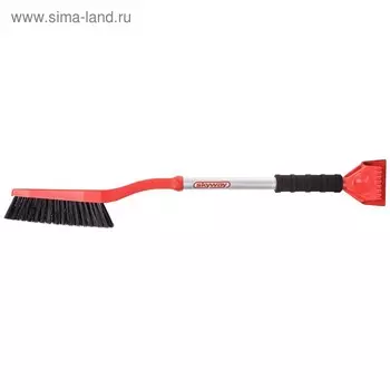 Щётка от снега со скребком SKYWAY, 78 см, двойной скребок S07801010