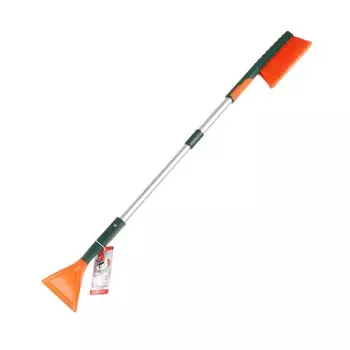 Щётка сметка со скребком Li-Sa телескопическая, 82-100 см