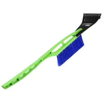 Щетка сметка, со скребком, Oktan, 50 см, МИКС