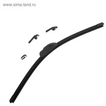 Щётка стеклоочистителя Azard Zebra, 19"/ 480 мм, бескаркасная, 4 адаптера