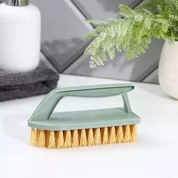 Щётка-утюжок Greenland, 13,5×5,5×7, цвет зелёный флэк