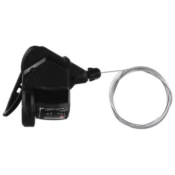 Шифтер Microshift, TS38-3L, левый 3ск, с тросом 1800мм