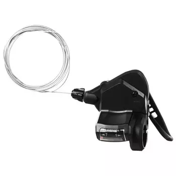 Шифтер Microshift, TS38-7R, правый 7ск, с тросом 2050мм