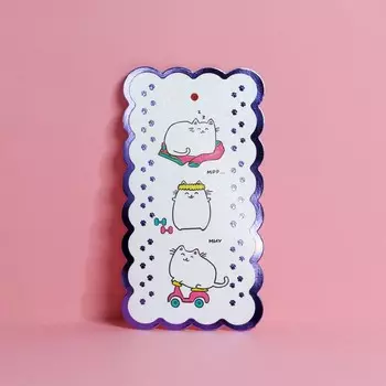 Шильдик «Котики», 9,5 х 17,5 см