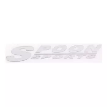 Шильдик металлопластик Skyway "SPOONSPORTS", наклейка, серый, 150*25 мм