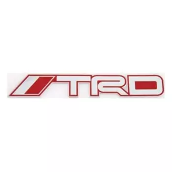 Шильдик металлопластик Skyway TRD 2 Красный, 140х20мм, SNO.101 RED