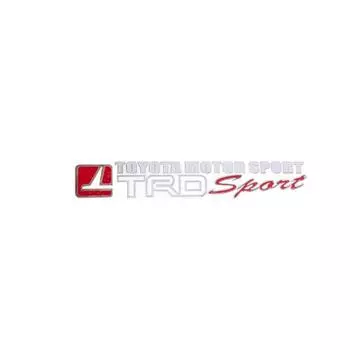 Шильдик металлопластик Skyway TRD SPORT Красный, 150х20мм, SNO.81 RED