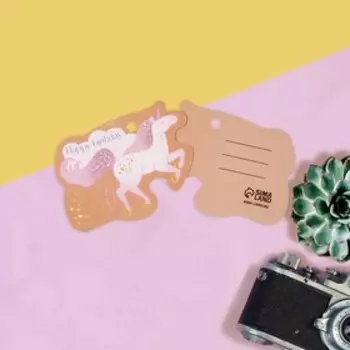 Шильдик на подарок «Единорог», 64.7 см