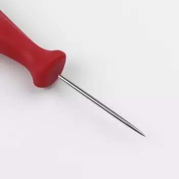 Шило швейное, d = 2 мм, цвет красный