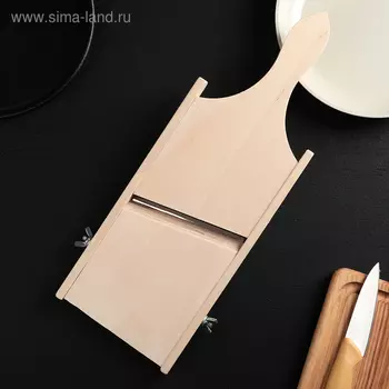 Шинковка «Берёзка», средняя, 1 лезвие, 37×14×2 см