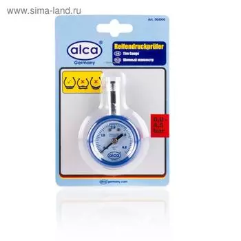Шинный манометр универсальный, 0,5-4,5 кг/см, ALCA