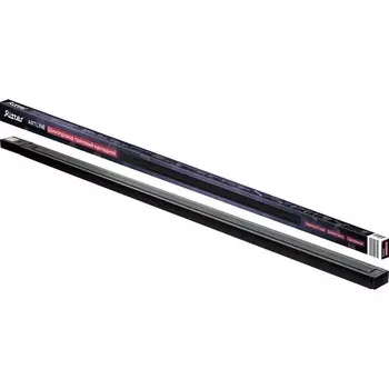 Шинопровод трек-й однофаз ARTLINE 1 м алюм/медь с держат с пластиков планкой черн 59785 2 Ri