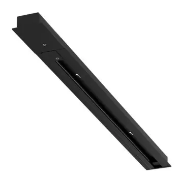 Шинопровод встраиваемый TRACK ACCESSORIES, длина 1 м, цвет чёрный