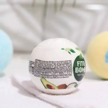 Шипучая бомбочка для ванны Питательная серии FITO BOMB 110г