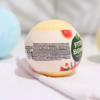 Шипучая бомбочка для ванны Тонизирующая серии FITO BOMB 110г