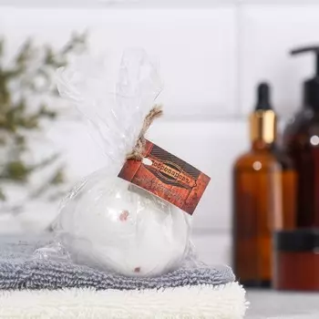 Бомбочка для ванн Добропаровъ из гималайской соли с эфирным маслом пихты, 110 г