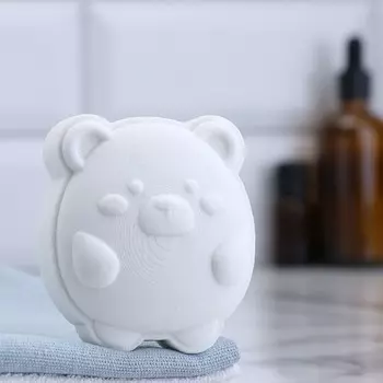 Шипучая бомбочка "Мишка" кокос 150 гр