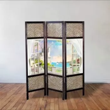 Ширма "Балкон замка", 150 × 160 см