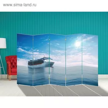 Ширма "Бамбук. Декор 11", 250 х 160 см