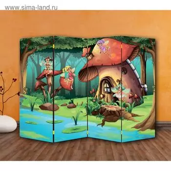 Ширма "Феи", 200 х 160 см