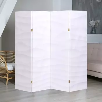 Ширма "Геометрия, 3D волны", 200х160 см